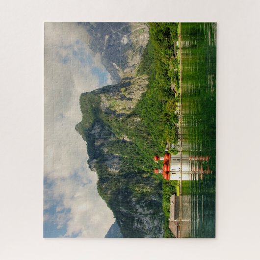 Berchtesgaden Lake Duitsland. Legpuzzel (Verticaal)