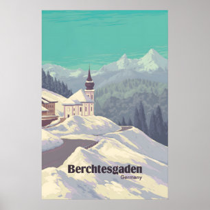 Berchtesgaden Nationaal Park Duitsland Reisposter Poster