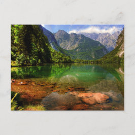 Berchtesgaden National Park Mountains, Duitsland Briefkaart