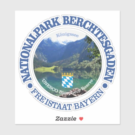 Berchtesgaden NP Sticker (Vel)