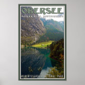 Berchtesgaden - Obersee Poster (Voorkant)