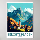Berchtesgaden Reisprint Muurkunst Berchtesgaden Poster (Voorkant)