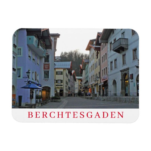 Berchtesgaden uitzichten koelkastmagneet magneet (Horizontaal)