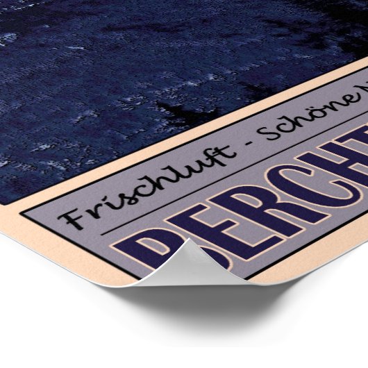 Berchtesgaden - Vliege Hoch! Poster (Hoek)