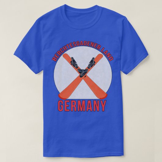 Berchtesgadener Land Duitsland T-shirt (Design voorkant)