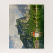 Berchtesgadener Meer Duitsland. Legpuzzel (Verticaal)