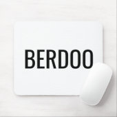 Berdoo Mousepad Muismat (Met muis)