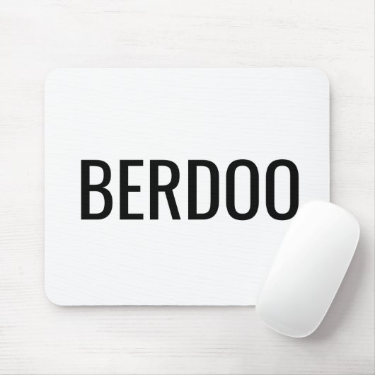 Berdoo Mousepad Muismat (Met muis)