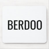 Berdoo Mousepad Muismat (Voorkant)