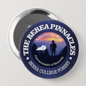 Berea Pinnacles (rd2) Ronde Button 4,0 Cm (Voorkant /achterkant)