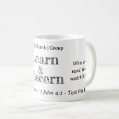Berean Search Scripture gepersonaliseerd Koffiemok (Voorkant rechts)