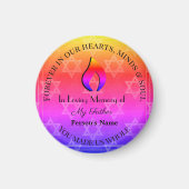 Bereavement Candle Magnet door HAMbyWG (Voorkant)