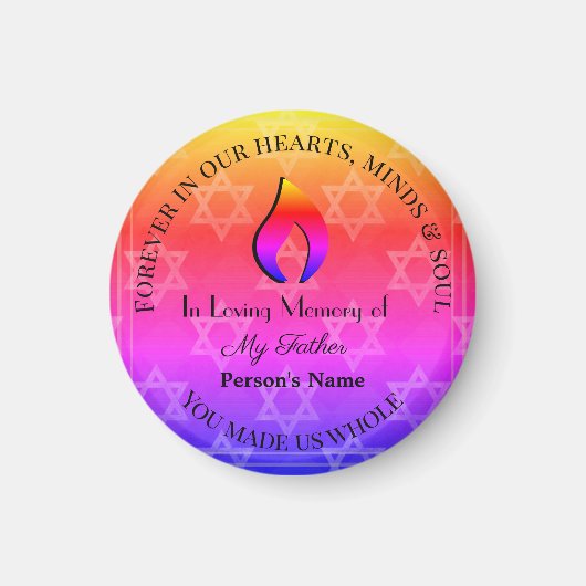 Bereavement Candle Magnet door HAMbyWG (Voorkant)