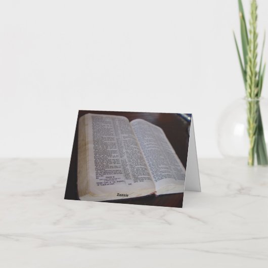 Bereavement Card Kaart (Achterkant)