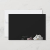 Bereavement Floral - Hartelijk dank Kaart (Achterkant)