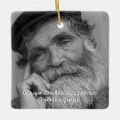 Bereavement Memorial Keepslag voor grootvader Keramisch Ornament (Voorkant)