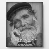 Bereavement Memorial voor grootvader Fotoplaat (Voorkant)