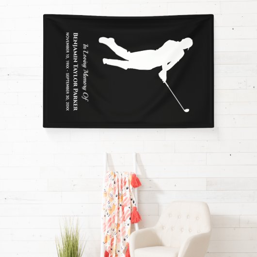 Bereavement Sympathia Funeral Memorial Golf Player Spandoek (Insitu)