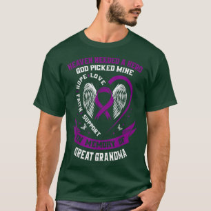 Bereavement Verlies Grote Oma Alzheimer Awarenes T-shirt