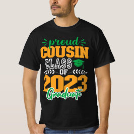 Bereid CUOSIN van klasse 2023 MODERN SCRIPT-AFSTUD T-shirt