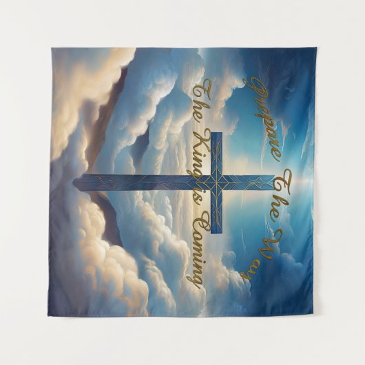 Bereid de weg wandkleed (Voorkant (horizontaal))