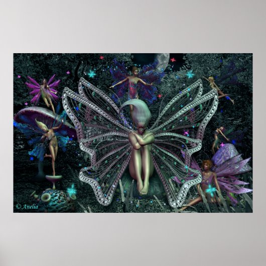 Bereid een nachtelijke charme (poster) poster (Voorkant)