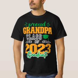 Bereid GRANDPA van klasse 2023 MODERN SCRIPT-AFSTU T-shirt