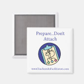 Bereid je voor...Bevestig geen TAF magneet (Voorkant / Achterkant)