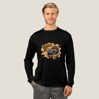 Bereid je voor je het waagt - Overlevingscartoon v Tri-Blend Shirt