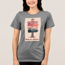 Bereid je voor op Adventure Tri-Blend Shirt