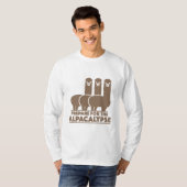 Bereid je voor op de alpacalypse t-shirt (Voorkant volledig)