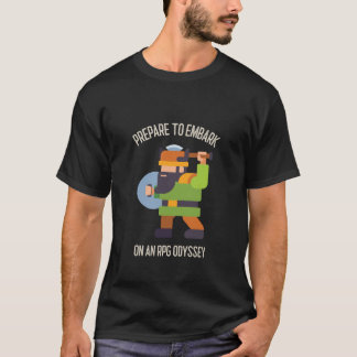 Bereid je voor op een RPG Odyssey T-shirt