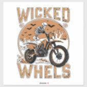 Bereid je voor op een spookachtig avontuur sticker (Vel)