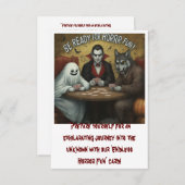 Bereid je voor op eindeloos horrorplezier (Voorkant / Achterkant)