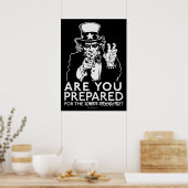 Bereid je voor op het Zombie Apocalypse Poster (Keuken)