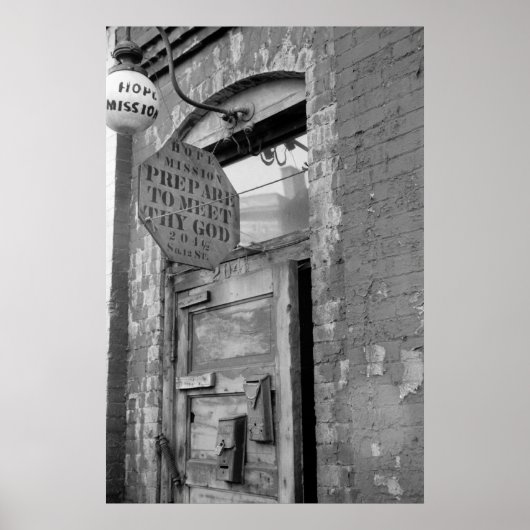 Bereid je voor op je God, 1938 Poster (Voorkant)