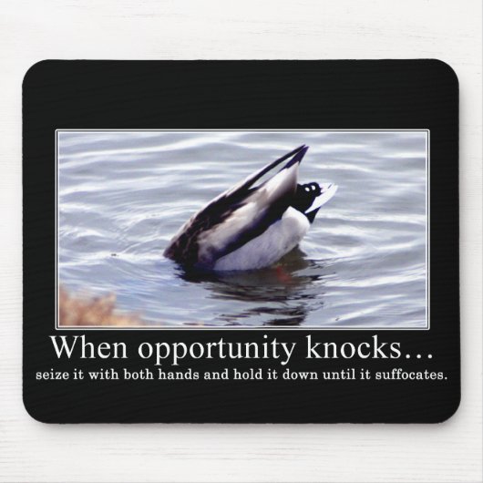 Bereid je voor op nieuwe kansen muismat (Voorkant)