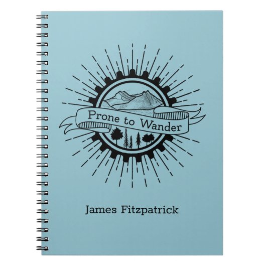 Bereid je voor op Wander Travel Journal Notitieboek (Voorkant)