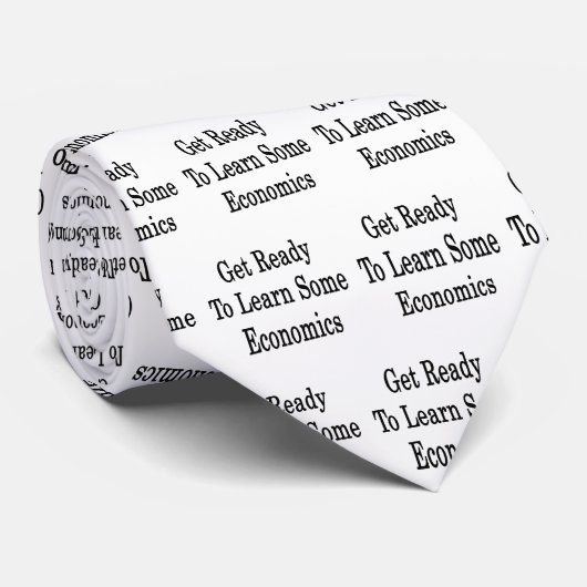 Bereid je voor op wat economen stropdas (Opgerold)