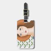 Bereid om biologisch te zijn bagagelabel (Voorkant verticaal)