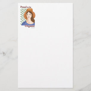 Bereid om biologisch te zijn briefpapier