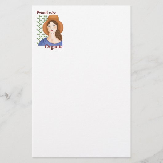 Bereid om biologisch te zijn briefpapier (Voorkant)