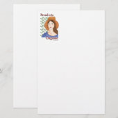 Bereid om biologisch te zijn briefpapier (Voorkant / Achterkant)