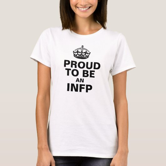 Bereid om een INFP te worden T-shirt (Voorkant)