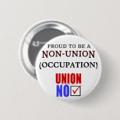 "Bereid om een niet-EU ____ te zijn" Ronde Button 5,7 Cm (Voorkant /achterkant)
