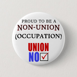 "Bereid om een niet-EU ____ te zijn" Ronde Button 5,7 Cm
