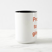 Bereid om gember mok te zijn (Midden)