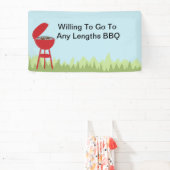 Bereid om te gaan naar alle lengtes BBQ Spandoek (Insitu)