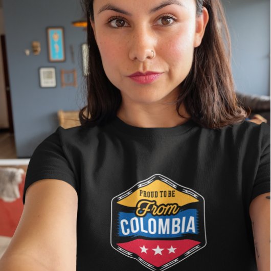 Bereid om uit Colombia T-Shirt te komen