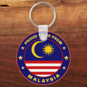 Bereid om uit Maleisië te komen Sleutelhanger (Voorkant)